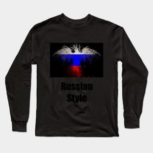 Russian style Long Sleeve T-Shirt